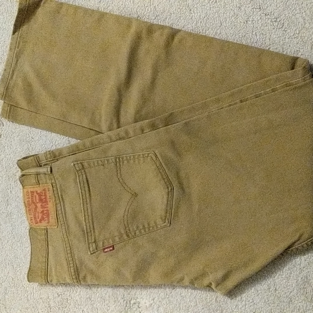 Levi's Kaki Jeans 513 34x32